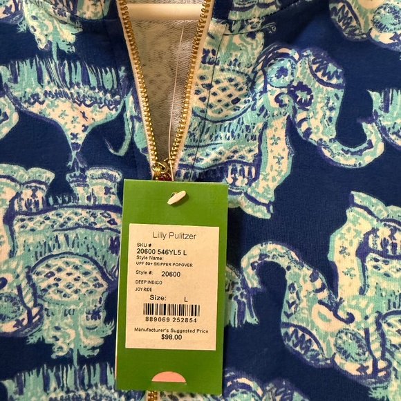 Lilly Pulitzer Blue and White Patterned Top
NWOT - Picture 2 of 3